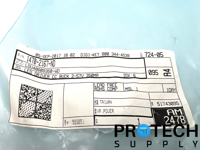 Load image into Gallery viewer, XP Power LDU4860S350-WD Current LED Driver Buck Topology with WARRANTY