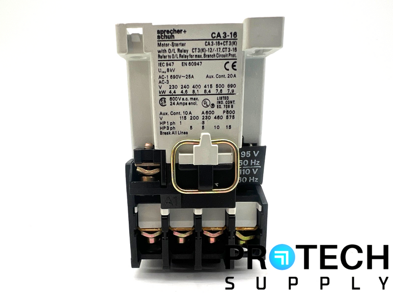 Load image into Gallery viewer, Sprecher + Schuh CT 3-16 Thermal Overload Relay with WARRANTY