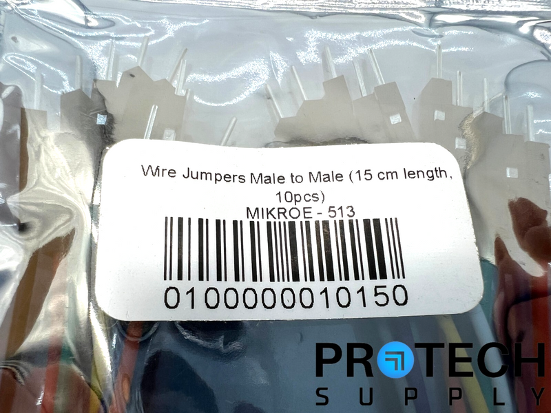 Load image into Gallery viewer, (3/Pk) MikroElektronika MIKROE-513 Jumper Wire Male with WARRANTY