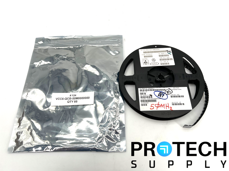 Load image into Gallery viewer, (85/Pk) Microchip VCC6-QCB-50M0000000 Oscillator 50mA 3.3V with WARRANTY