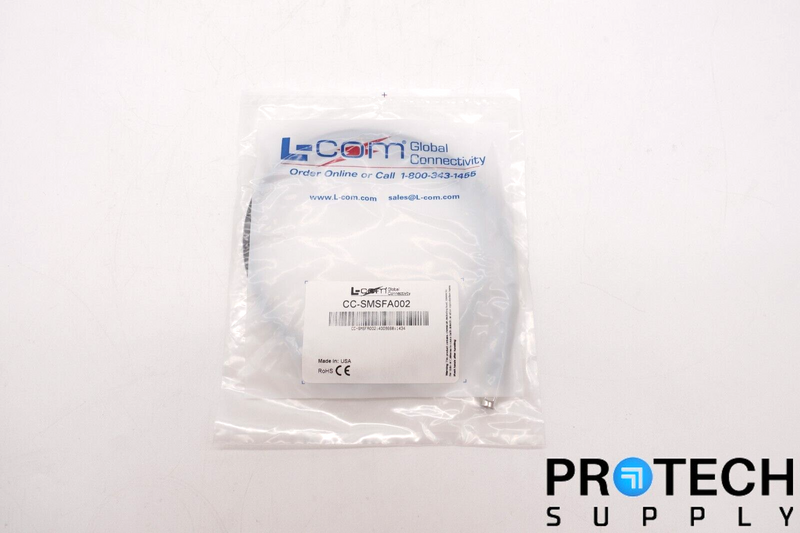 Load image into Gallery viewer, L-Com CC-SMSFA002 SMA Male to SMA Female Cable with WARRANTY