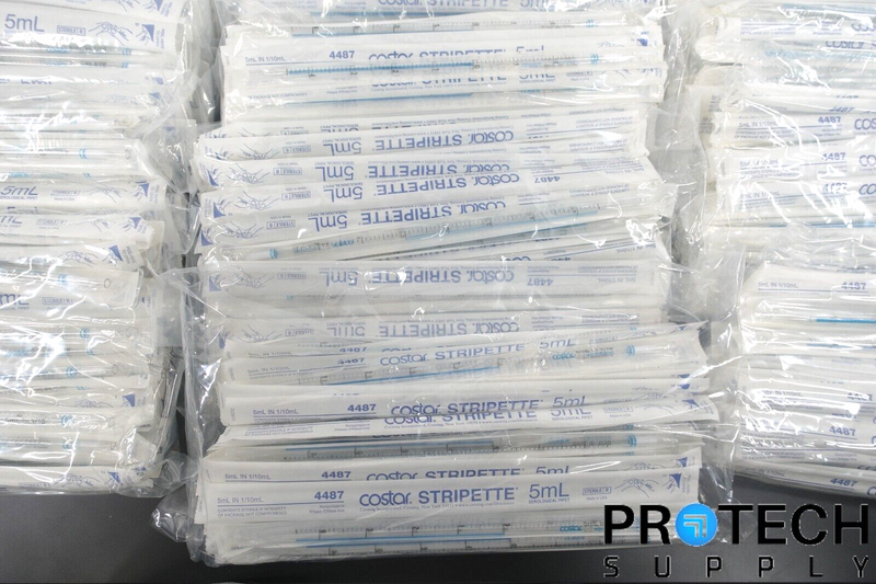 Load image into Gallery viewer, (Lot of 325) Corning Costar cSterile Pipettes Stripette 5 ml SEALED