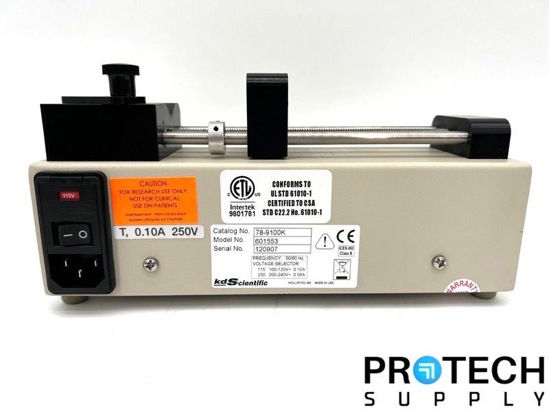 Load image into Gallery viewer, KD Scientific Legacy Single Syringe Infusion Pump 601553 For PARTS / REPAIR