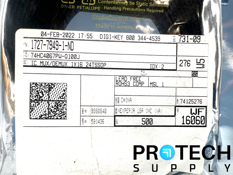 Load image into Gallery viewer, (500/Pk) Nexperia 74HC4067PW-Q100J Circuit IC Switch 24-TSSOP NEW with WARRANTY
