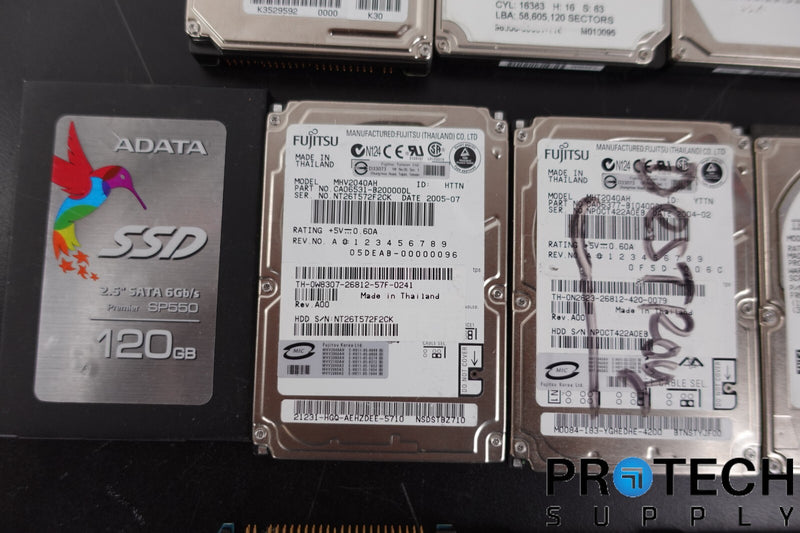 Load image into Gallery viewer, Lot of 19 Various SSD Disk Drive