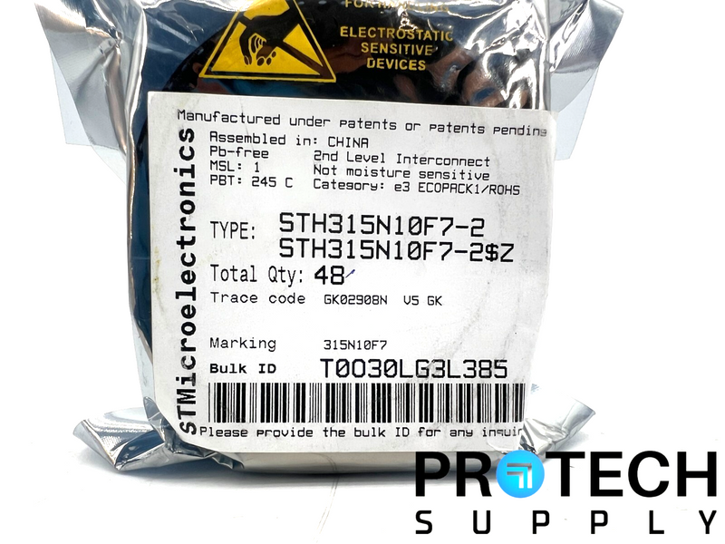 Load image into Gallery viewer, (48/Pk) STMicroelectronics STH315N10F7-2 N-Channel Surface Mount NEW w/ WARRANTY