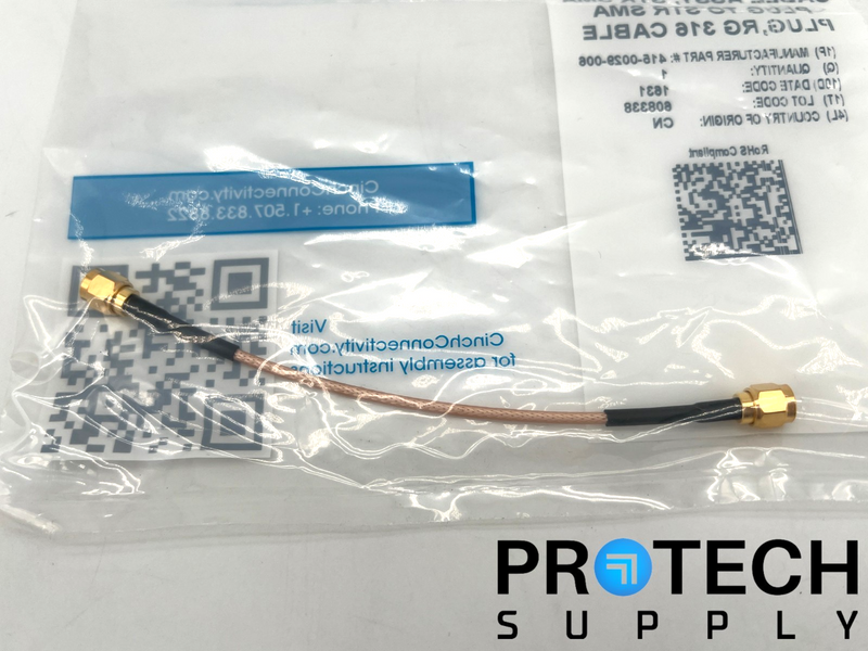 Load image into Gallery viewer, Johnson 415-0029-006 Cable Assy Plug to STR SMA RG 316 Cable NEW with WARRANTY