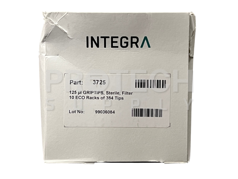 Load image into Gallery viewer, (3840/Pk) INTEGRA 3725 GripTips Pipette Tips 125µL NEW