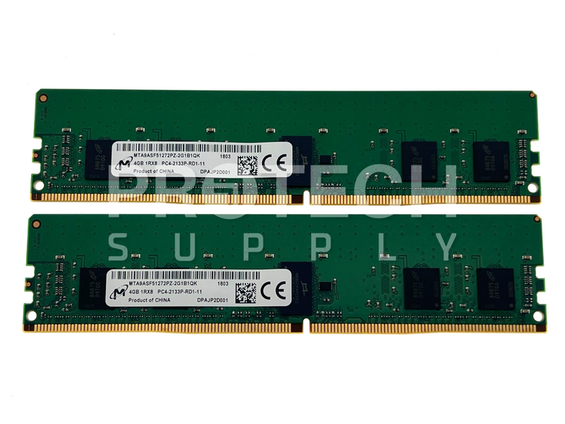 Load image into Gallery viewer, (Lot of 2) Micron MTA9ASF51272PZ-2G1B1QK Server RAM 4GB 1RX8 NEW GUARANTEED