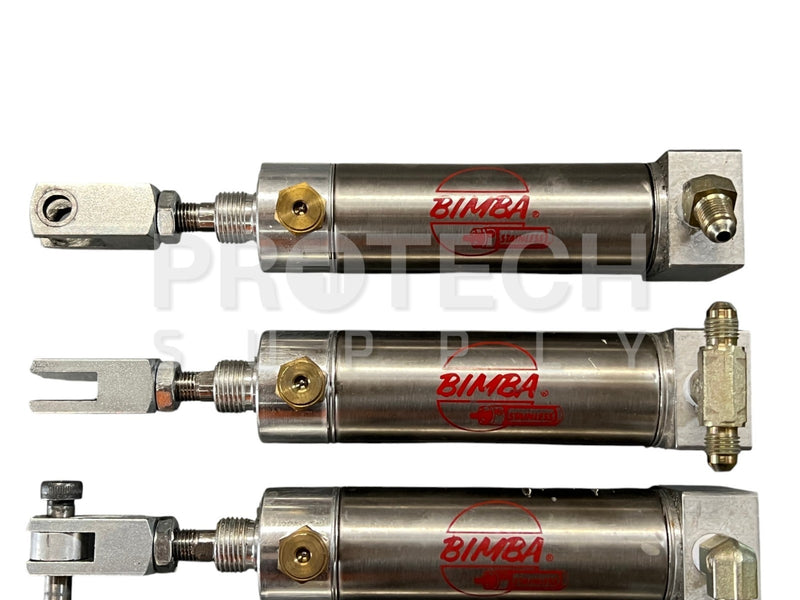 Load image into Gallery viewer, (Lot of 4) Bimba BR-173-D Pneumatic Cylinder 1-1/2" x 3" GUARANTEED