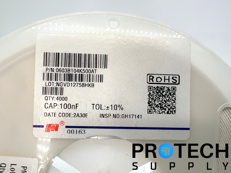 Load image into Gallery viewer, (Approx 4000) Walsin Technology 0603B104K500AT Ceramic Capacitor with WARRANTY