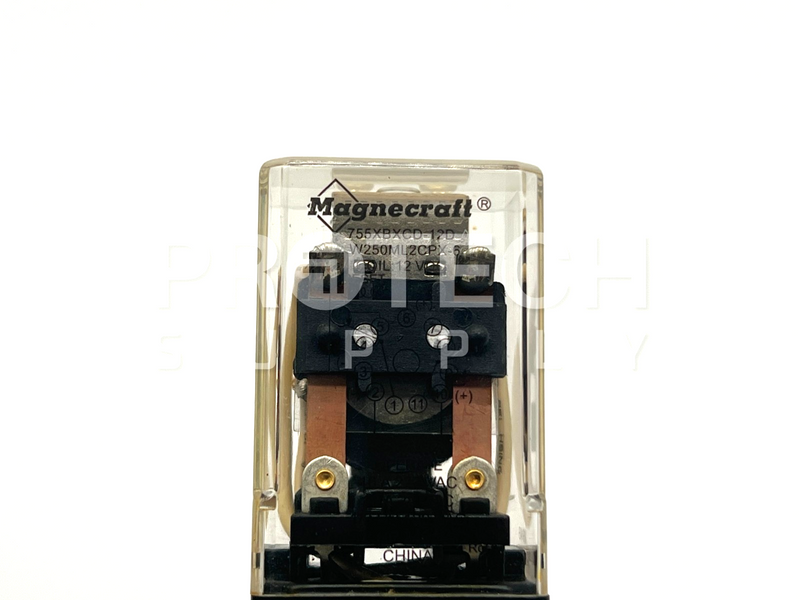 Load image into Gallery viewer, Magnecraft 755XBXCD-12D Power Relay + 70-750E11-1 Socket Assembly with WARRANTY