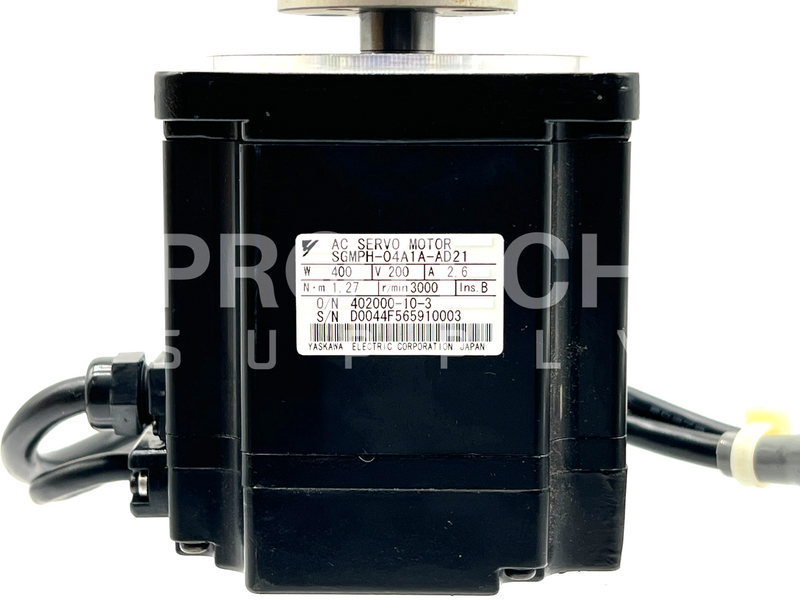 Load image into Gallery viewer, Yaskawa SGMPH-04A1A-AD21 AC Servo Motor with WARRANTY