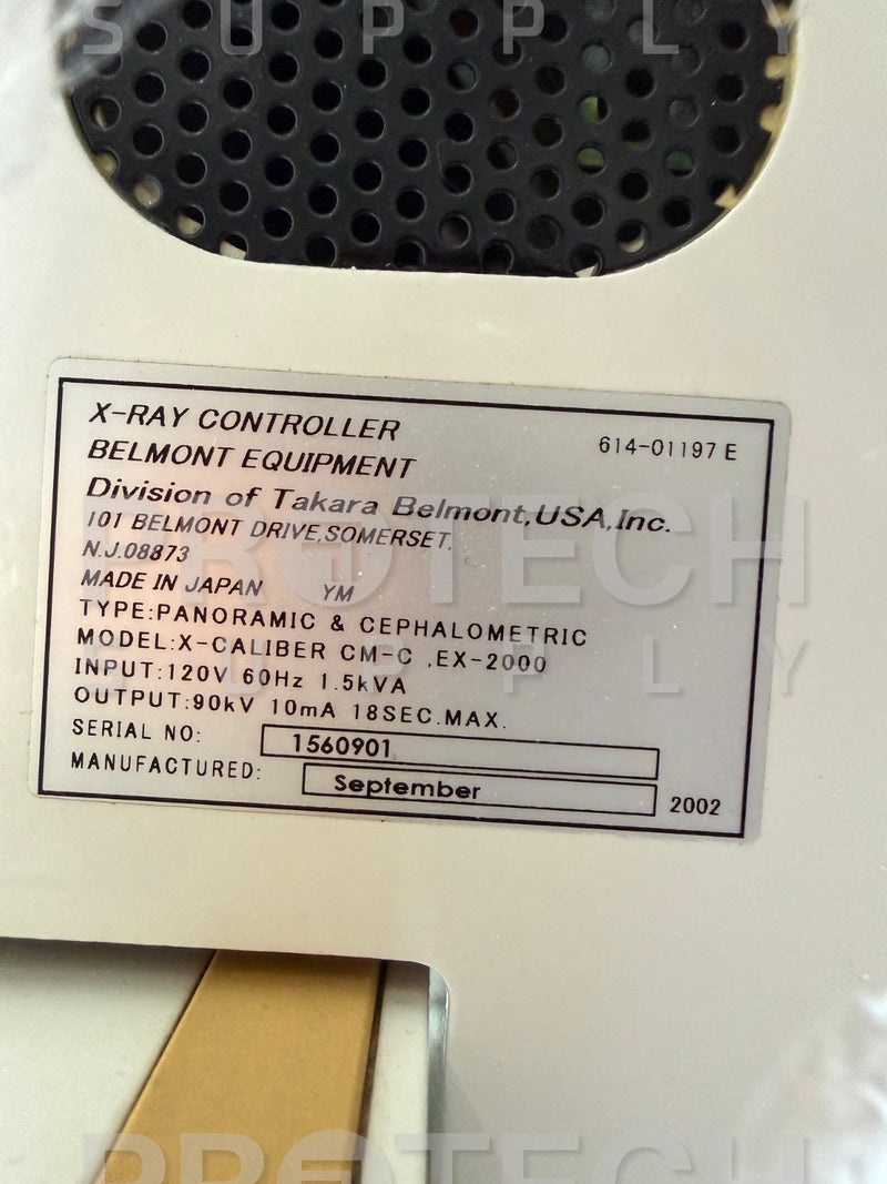 Load image into Gallery viewer, Belmont X-CALIBER CM EX 1000 Pan X Machine
