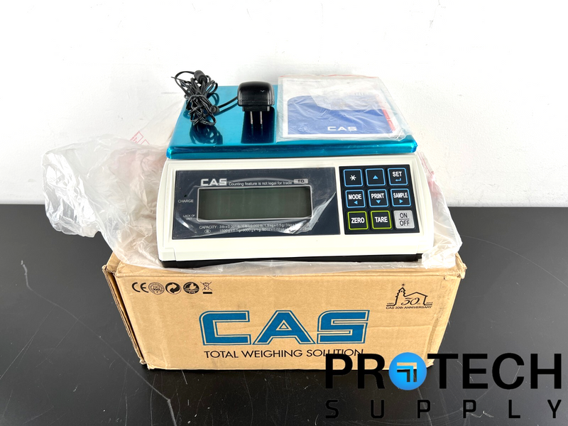 Load image into Gallery viewer, CAS Corporation ED-3 Counting Scale + Power Adapter NEW with WARRANTY