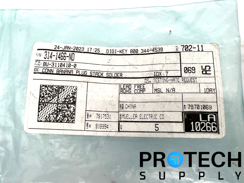 Load image into Gallery viewer, (5/Pk) Mueller Electric BU-3110410-0 Stackable Connector NEW with WARRANTY