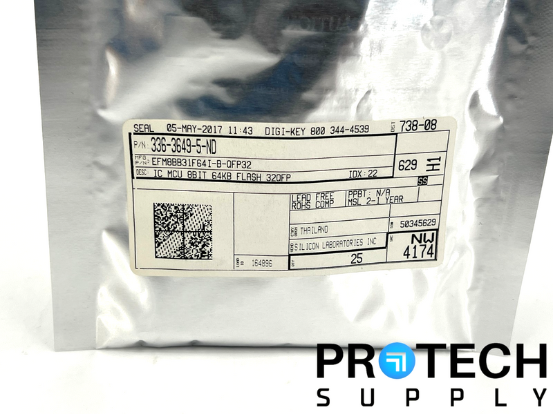 Load image into Gallery viewer, (25/Pk) Silicon Labs EFM8BB31F64I-B-QFP32 Microcontroller IC NEW with WARRANTY