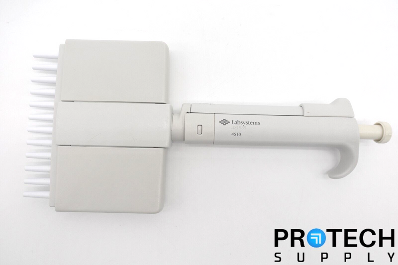 Load image into Gallery viewer, Labsystems Finnpipette 4510 / 5 - 50uL / 12-Channel Pipette with WARRANTY