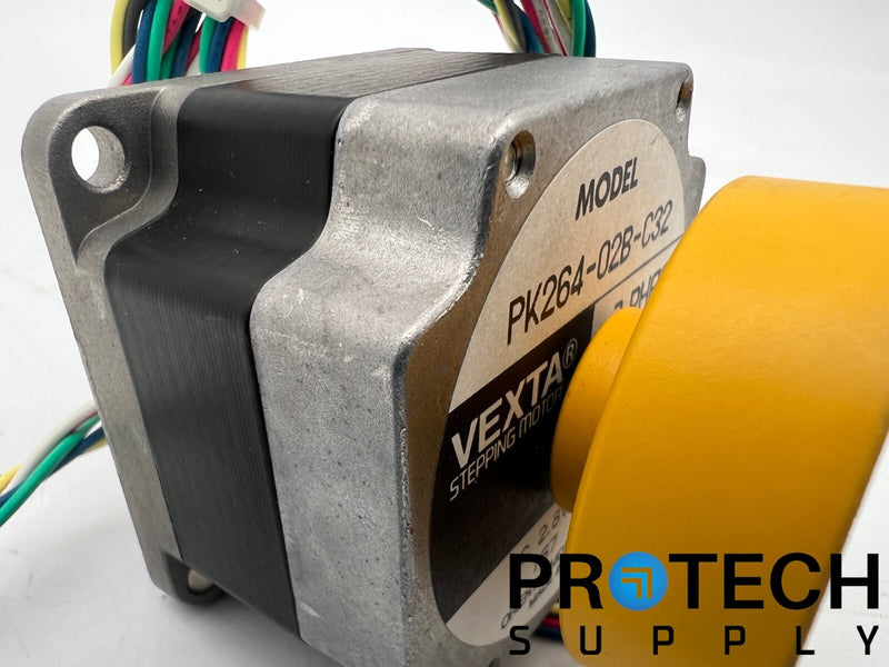 Load image into Gallery viewer, Vexta PK264-02B-C32 Stepper Motor + Clean Damper D6CL-6.3F Assy w/ WARRANTY