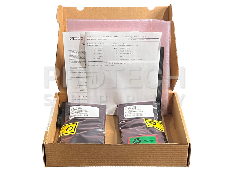 Load image into Gallery viewer, (4/Pk) HP A5198-60101 512mb SDRAM Memory Module NEW GUARANTEED