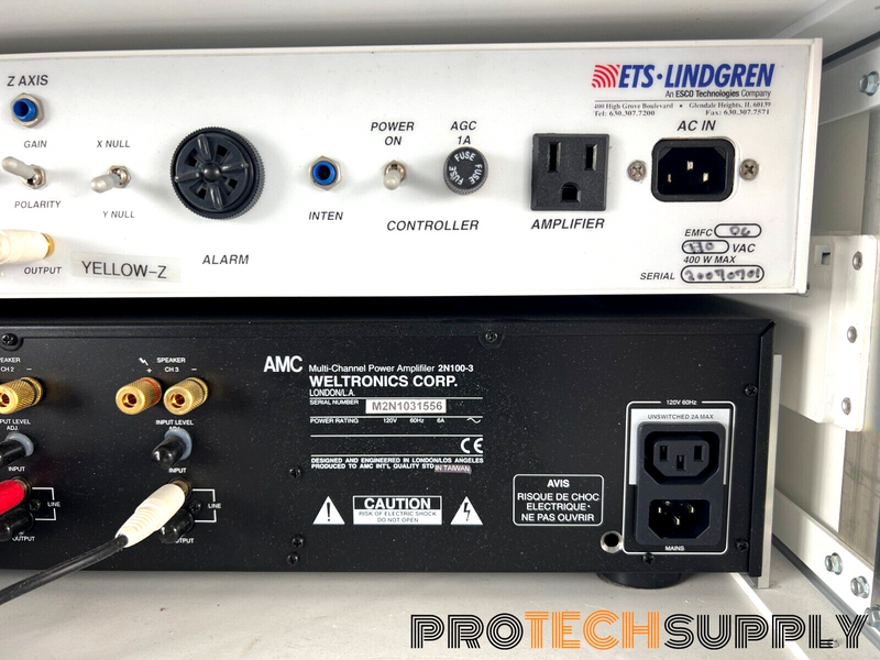 Load image into Gallery viewer, Weltronics 2N100-3 Power Amp with ETS-Lindgren EMFC MK IV with WARRANTY