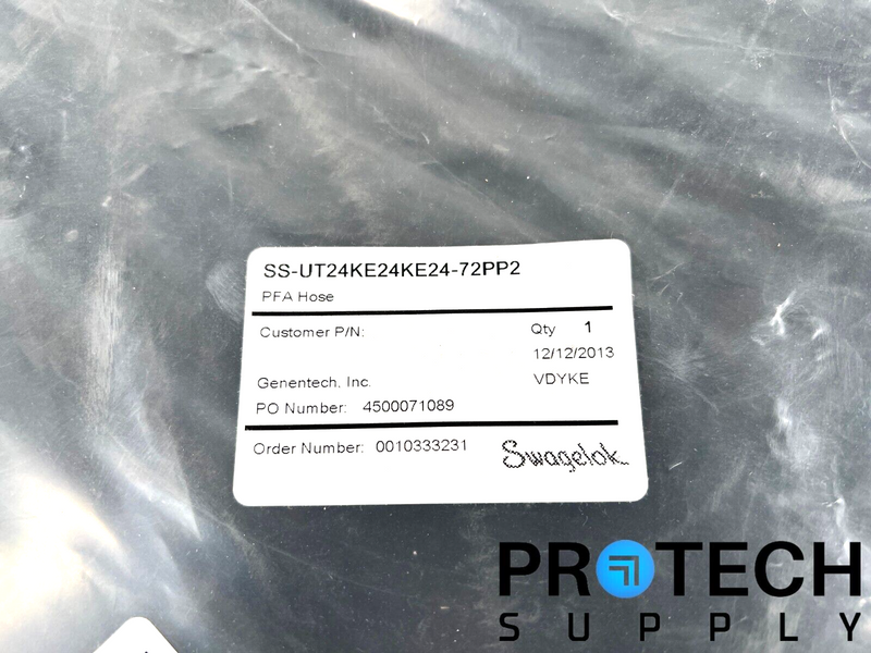 Load image into Gallery viewer, Swagelok SS-UT24KE24KE24-72PP2 U-Series PFA Hose NEW