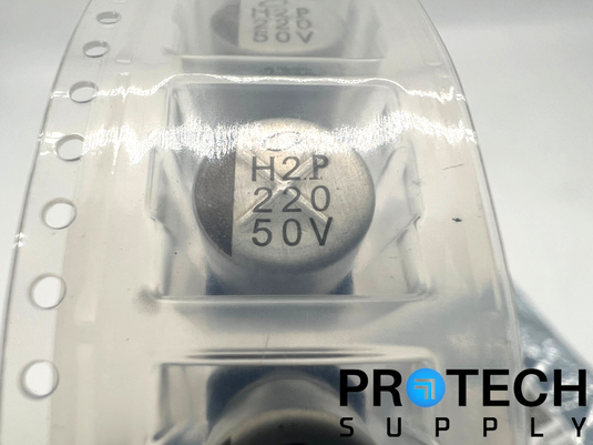 (45/Pk) Nichicon UWT1H221MNL1GS Aluminum Electrolytic Capacitor with WARRANTY
