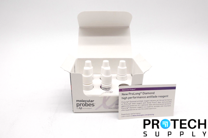 Load image into Gallery viewer, 5 x 2mL Invitrogen S36939 SlowFade Gold Antifade Reagent w/ DAPI NEW & WARRANTY