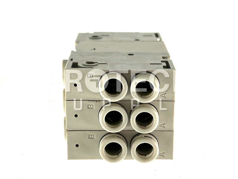 Load image into Gallery viewer, (Lot of 3) SMC VQ1000-FPG-C6C6 Pneumatic Block with WARRANTY