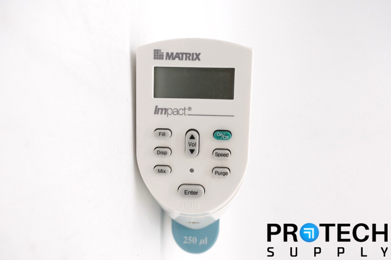 Load image into Gallery viewer, Thermo Scientific Matrix Electronic Impact 8 Channel Pipette 250uL with WARRANTY