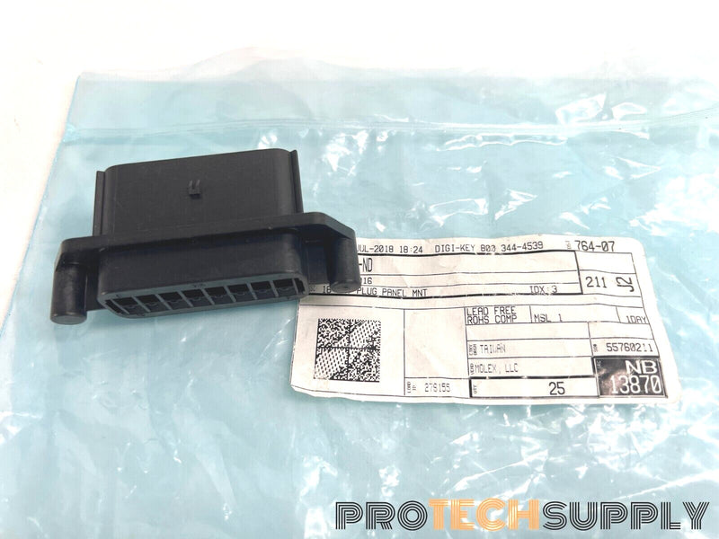 Load image into Gallery viewer, NEW (Lot of 2) Molex 19429-0016 MX150L 16 Circuit Panel Mount Plug for 14-22 AWG