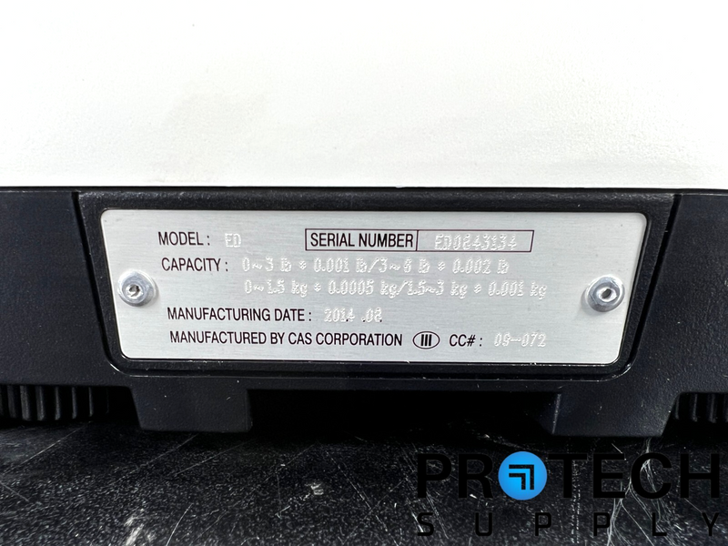 Load image into Gallery viewer, CAS Corporation ED-3 Counting Scale + Power Adapter NEW with WARRANTY