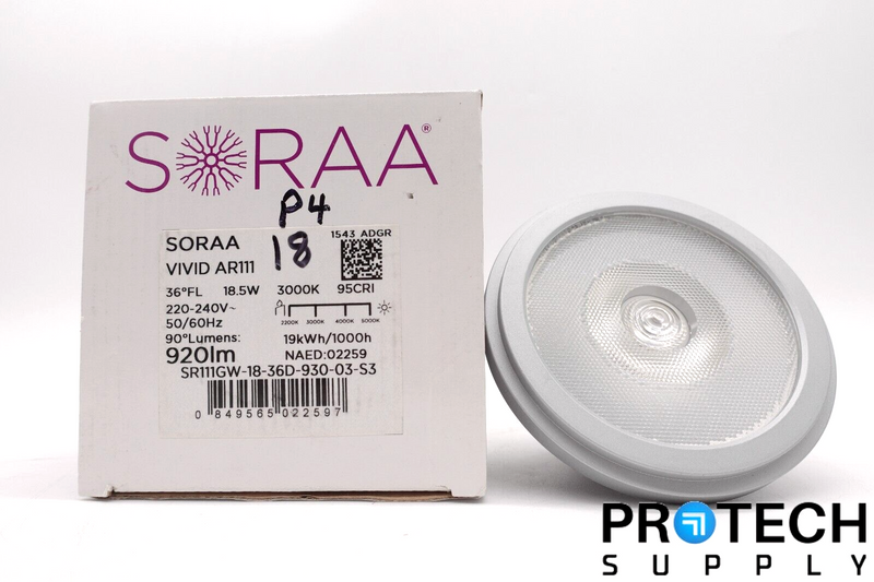 Load image into Gallery viewer, Soraa VIVID AR111 Gu10 3000K SR111GW-18-36D-930-03-S3 NEW with WARRANTY