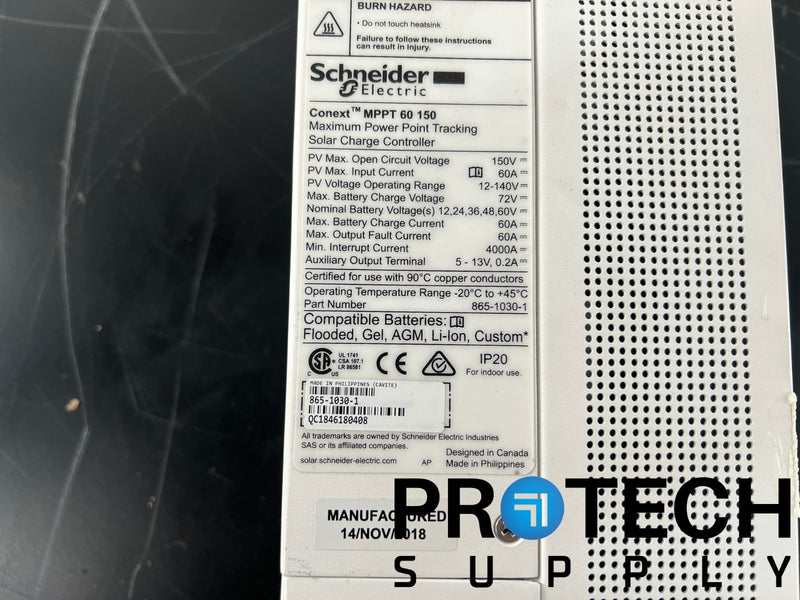 Load image into Gallery viewer, Schneider Conext MPPT 60-Amp 150V Solar Charge Controller with WARRANTY