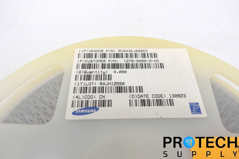 Load image into Gallery viewer, (Approx. 4000) Samsung RC6432J000CS Roll of Jumper Chip Resistor with WARRANTY