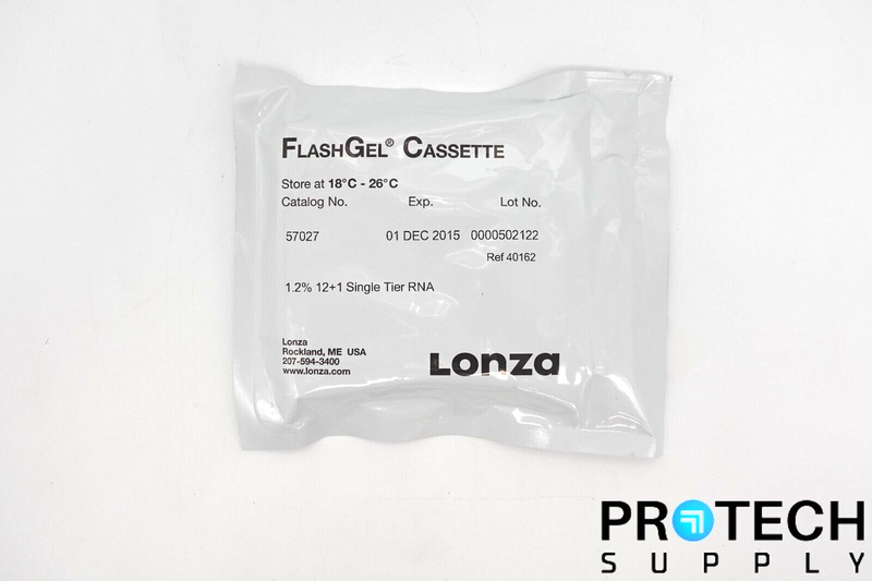 Load image into Gallery viewer, (Box of 9) Lonza 57027 FlashGel RNA Cassette 12+1 Single-Tier NEW with WARRANTY