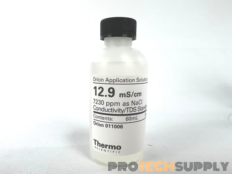 Load image into Gallery viewer, NEW 4x60 mL Bottle Thermo Scientific 011006 12.9mS/cm Conductivity/TDS Standard