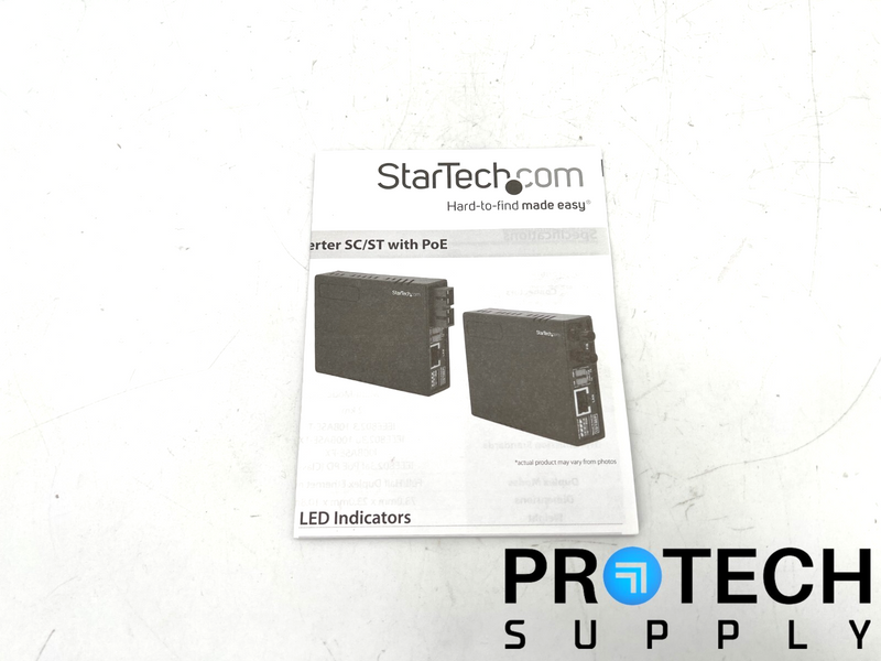 Load image into Gallery viewer, StarTech MCM110SC2P 10/100 MM Fiber to Ethernet Media Converter NEW w/ WARRANTY