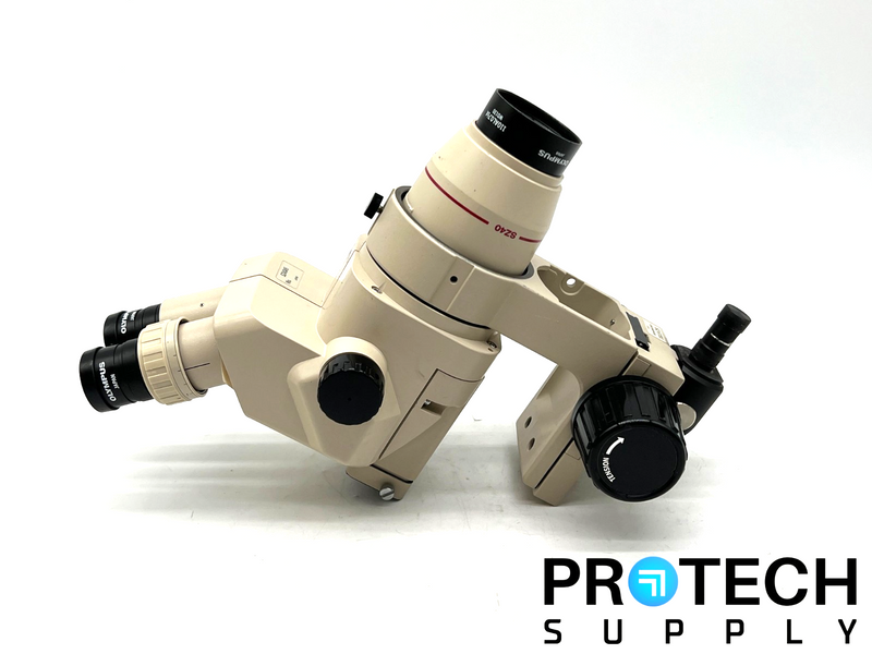 Load image into Gallery viewer, Olympus SZ-STB1 Boom Stand + SZ40 Stereo Zoom Microscope Head with WARRANTY