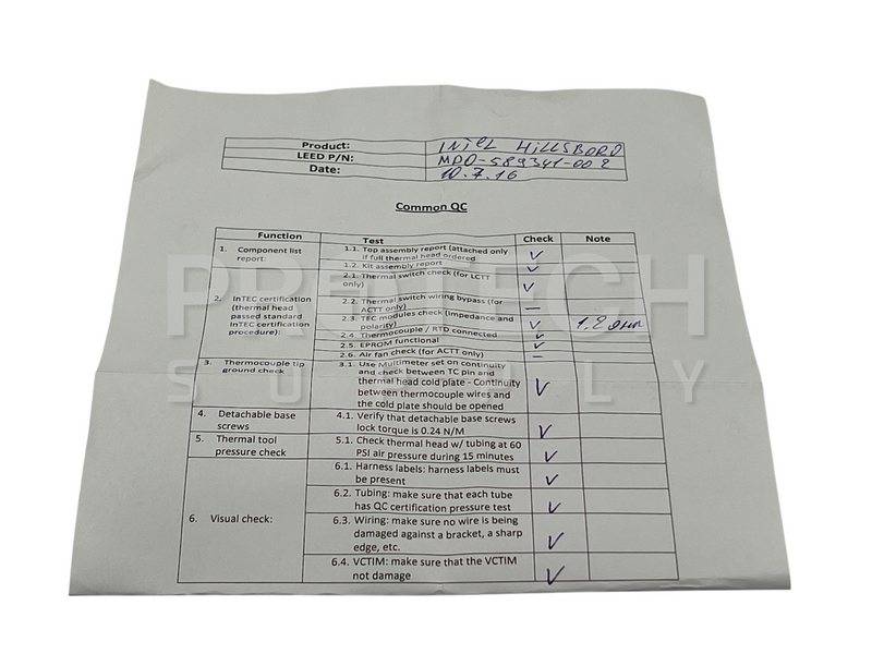 Load image into Gallery viewer, Intel ZEUS Semiconductor Thermal Head Assembly MDO-589341-002 with WARRANTY