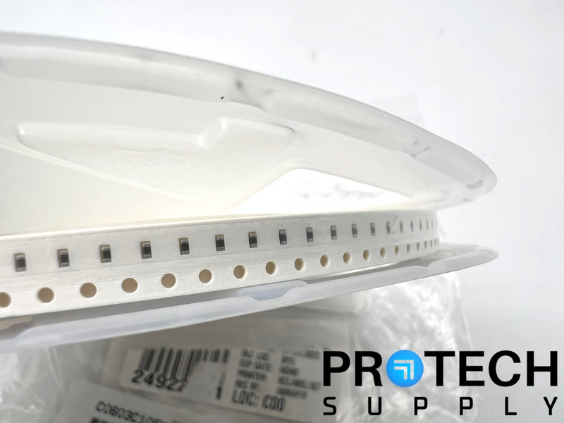 Load image into Gallery viewer, (4000 Per Reel) Yageo C0603C105K8PAC7867 Ceramic Capacitor NEW with WARRANTY