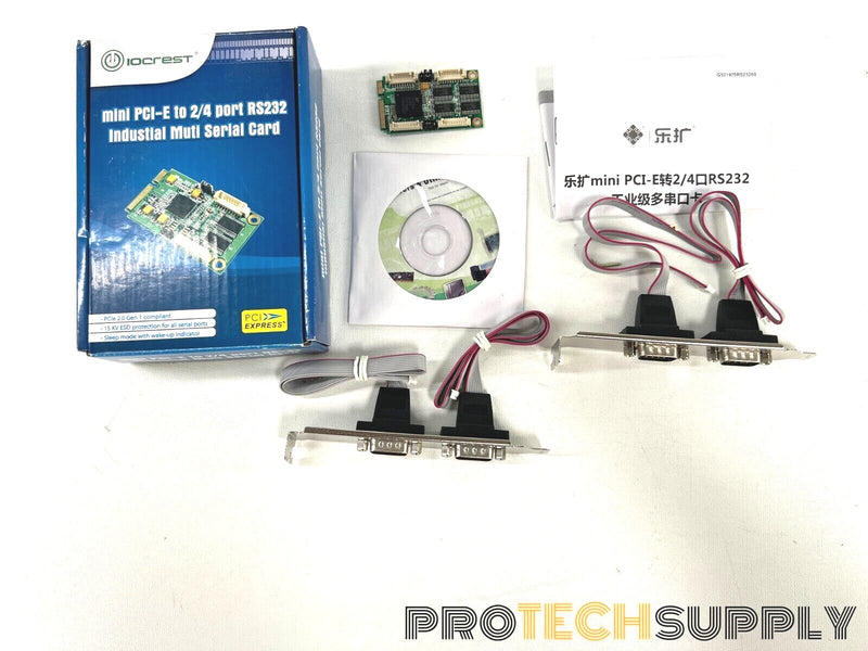 Load image into Gallery viewer, IOCrest SI-MPE15047 4-Port Serial Mini Pci-E Controller Card with WARRANTY