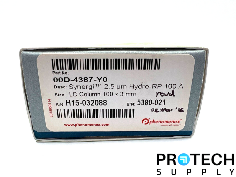 Load image into Gallery viewer, Phenomenex LC Column 2.5um Hydro-RP 100A 100 x 3mm 00D-4387-Y0 with WARRANTY