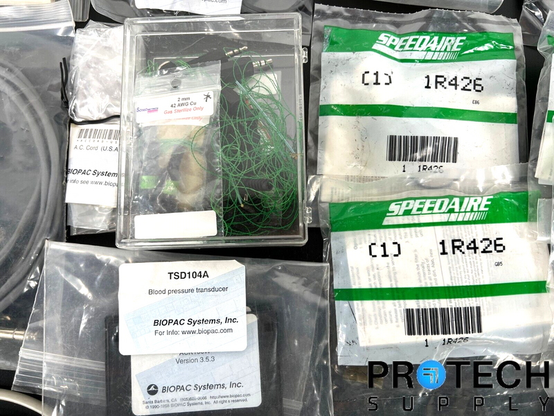 Load image into Gallery viewer, Lot of Misc Biopac Cable + Accessories