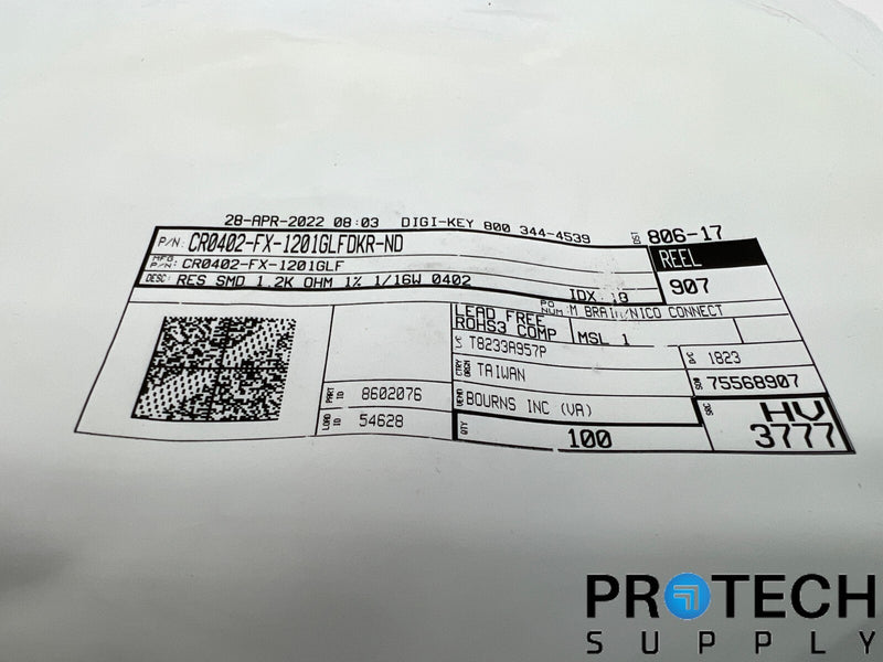 Load image into Gallery viewer, (Approx 60) Bourns Inc. Chip Resistor CR0402-FX-1201GLFDKR-ND with WARRANTY