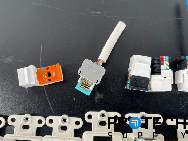 Load image into Gallery viewer, Lot of SYSTIMAX Miscellaneous Outlet Connectors/Covers