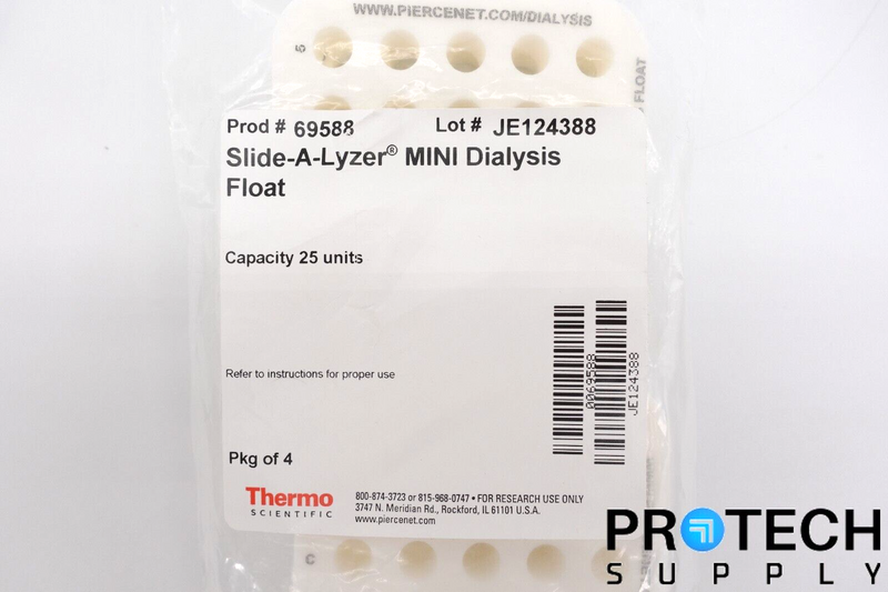 Load image into Gallery viewer, (Pack of 4) Thermo Scientific 69588 Slide-A-Lyzer Mini Dialysis with WARRANTY