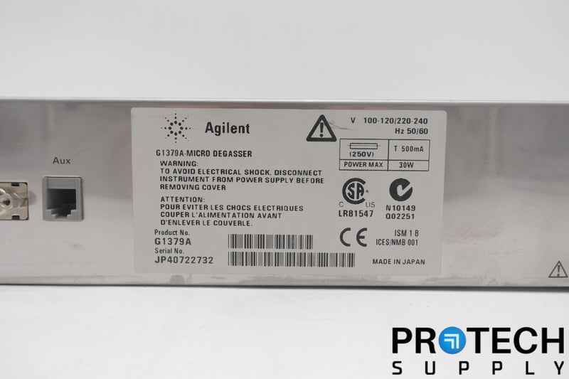 Load image into Gallery viewer, Agilent G1379A Vacuum Degasser Control Assembly with WARRNTY