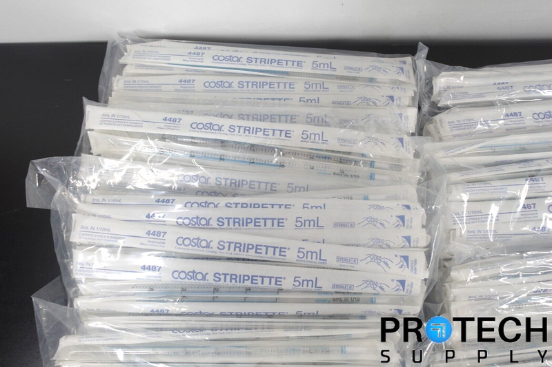 Load image into Gallery viewer, (Lot of 325) Corning Costar cSterile Pipettes Stripette 5 ml SEALED