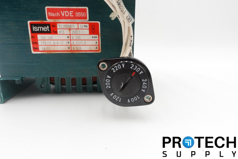Load image into Gallery viewer, Ismet 92/088023 Transformer Type MTD 28921 with WARRANTY